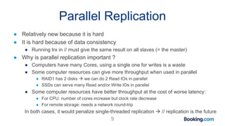 The Full MySQL and MariaDB Parallel Replication Tutorial | PDF