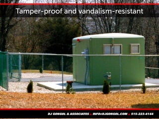 Tamper-proof and vandalism-resistant
 