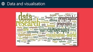 Data and visualisation
 