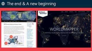 The end & A new beginning
 