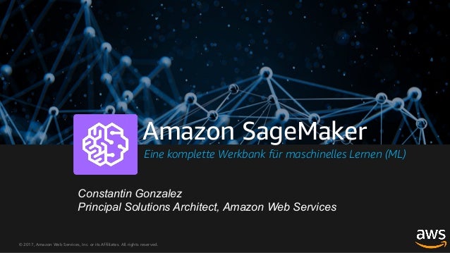 amazon web services sagemaker