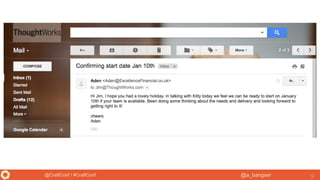 @a_bangser@CraftConf / #CraftConf 9
 