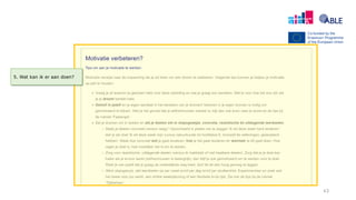 43
5. Wat kan ik er aan doen?
 