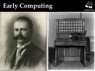 Early Computing
 