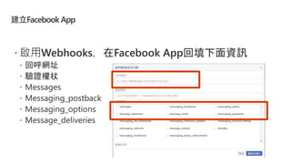 建立Facebook App
 