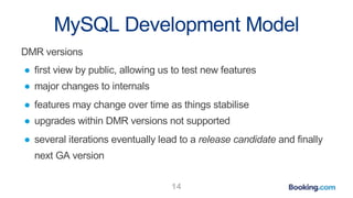 Experiences testing dev versions of MySQL and why it is good for you | PDF