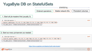 YugaByte DB on Kubernetes - An Introduction | PPTX