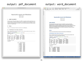 26
output: pdf_document output: word_document
 