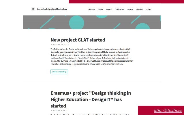 Tallinn University School Of Digital Technologies