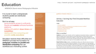 WRENCH: Workflow Management System Simulation Workbench | PDF