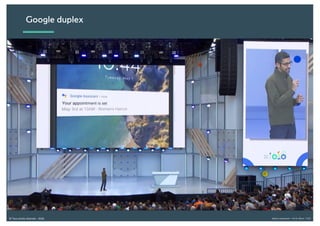 Alexia Audevart – IA & Rêve - CJD© Tous droits réservés - 2018
Google duplex
 