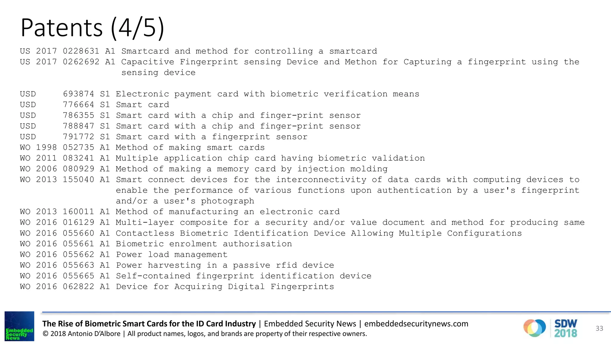 The Rise of Biometric Smart Cards for the ID Card Industry | PDF