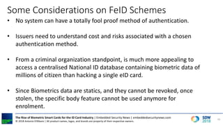 The Rise of Biometric Smart Cards for the ID Card Industry | PDF
