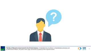 The Rise of Biometric Smart Cards for the ID Card Industry | PDF