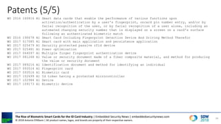 The Rise of Biometric Smart Cards for the ID Card Industry | PDF