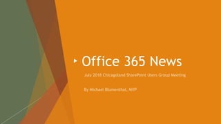 Office 365 News
 