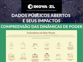 DADOS PÚBLICOS ABERTOS
E SEUS IMPACTOS
COMPREENSÃO DAS DINÂMICAS DE PODER
 