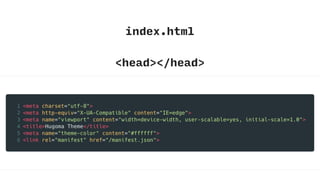 index.html
<head></head>
@fvcproductions
 