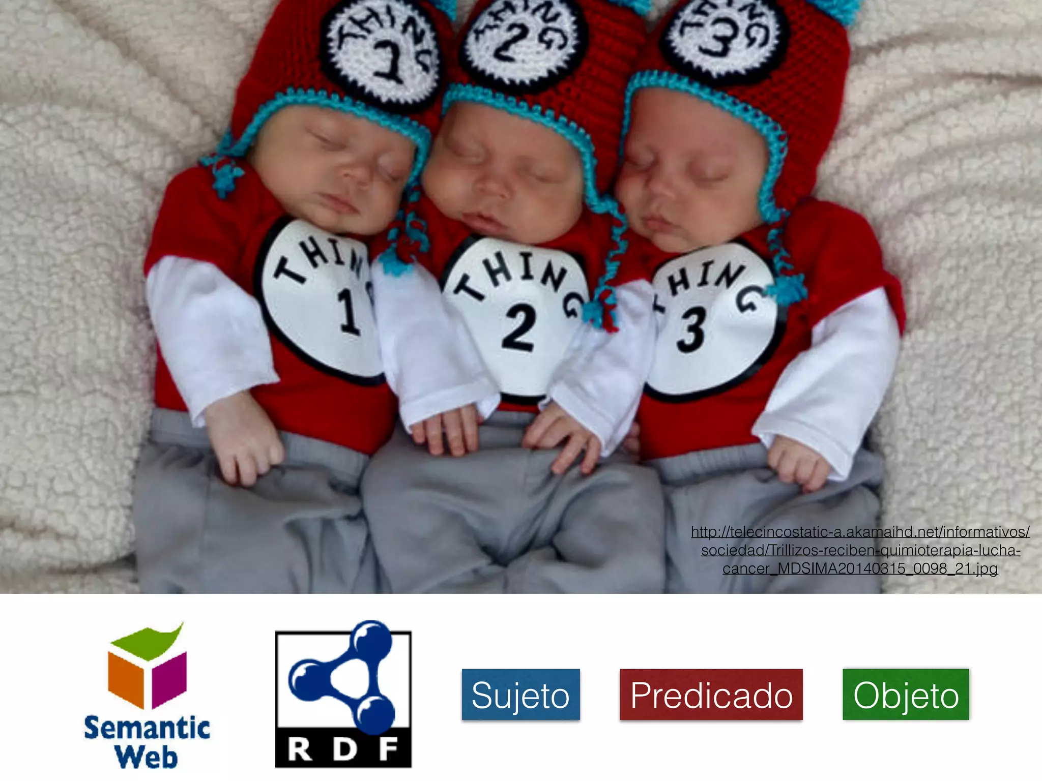 Sujeto Predicado Objeto
http://telecincostatic-a.akamaihd.net/informativos/
sociedad/Trillizos-reciben-quimioterapia-lucha-
cancer_MDSIMA20140315_0098_21.jpg
 