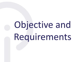 Objective and
Requirements
 