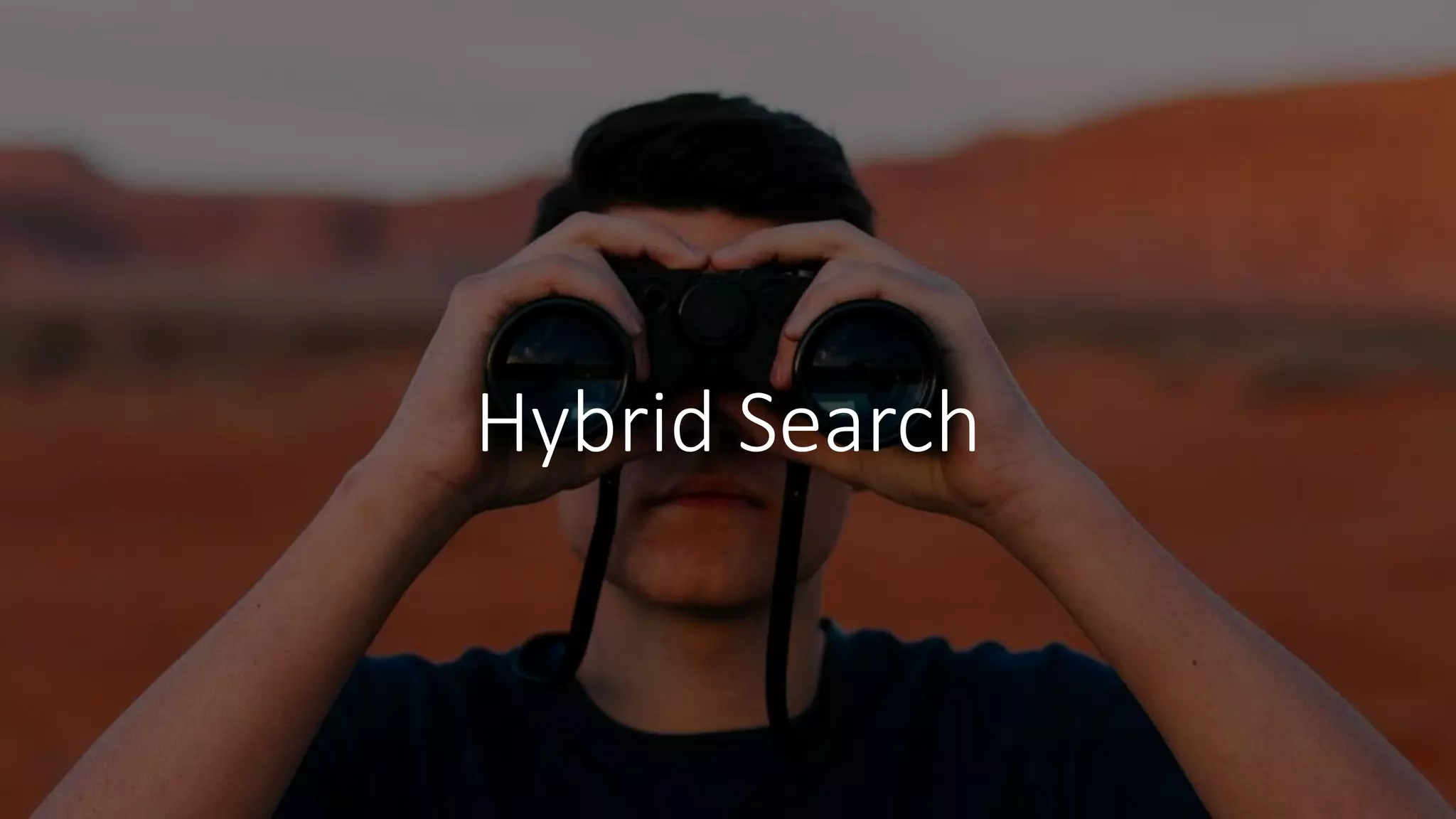 Hybrid Search
 