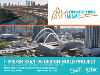 Miami-Dade Transportation Planning Organization
Governing Board September 27, 2018
 