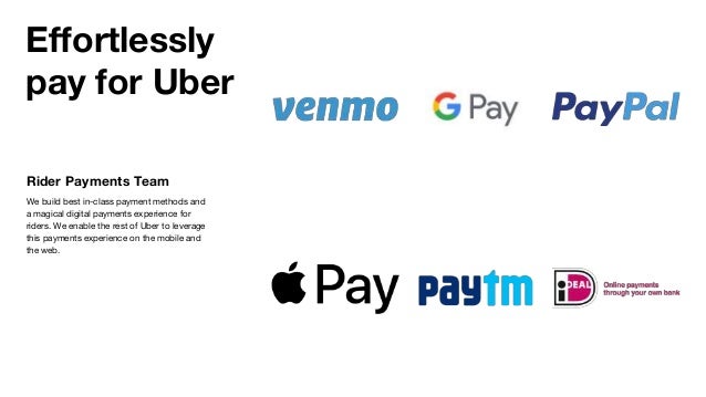 Payments Integration at Uber: a (Short) Case Study
