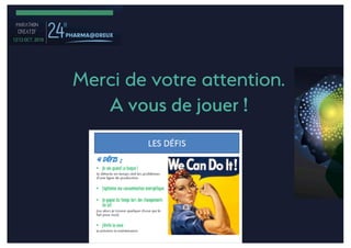 Merci de votre attention.
A vous de jouer !
 