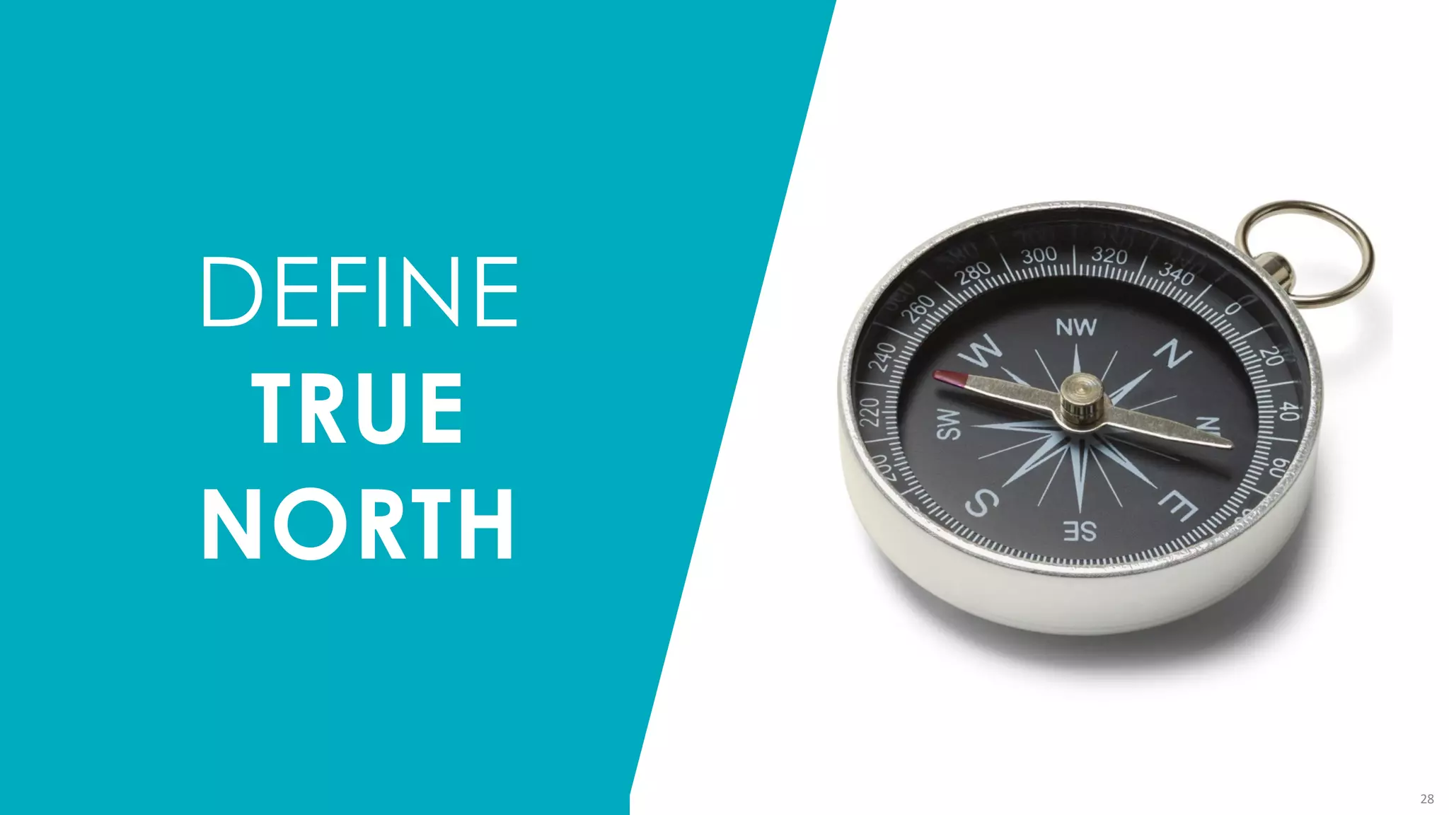 28© 2017 The Karen Martin Group, Inc.
DEFINE
TRUE
NORTH
 