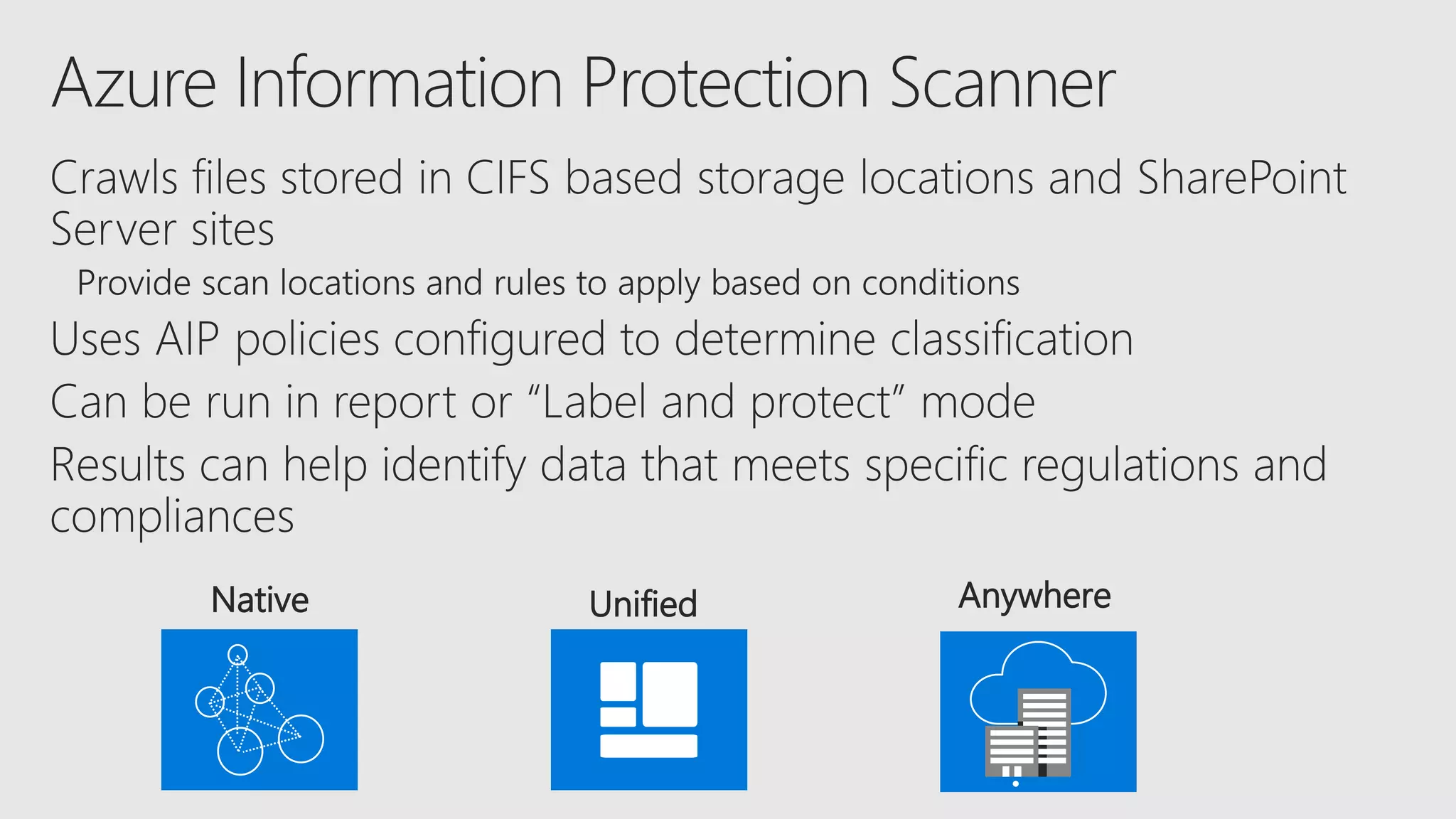Native Unified Anywhere
•
 