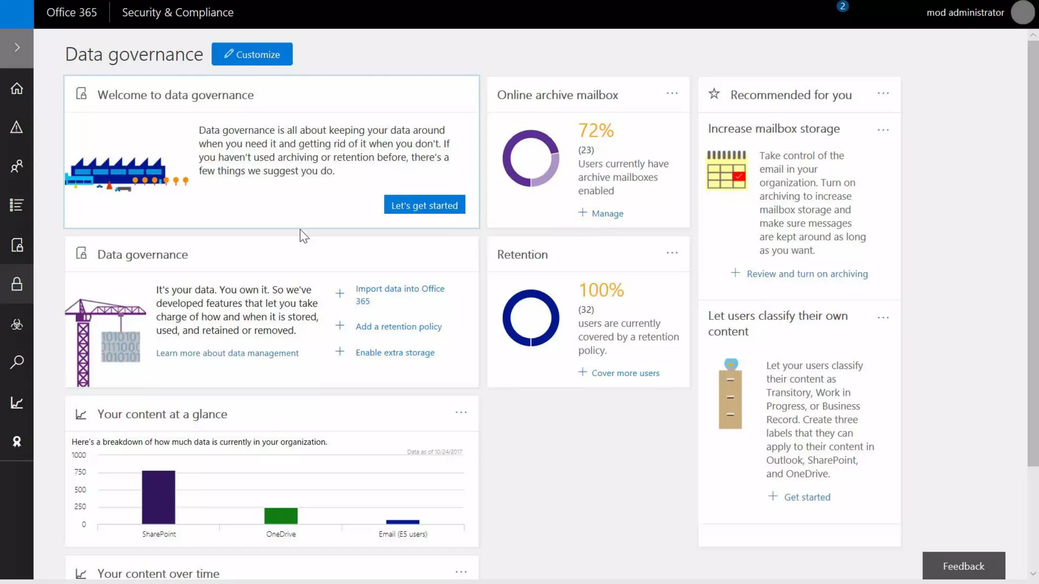 Advanced Data Governance
Need screen new
 