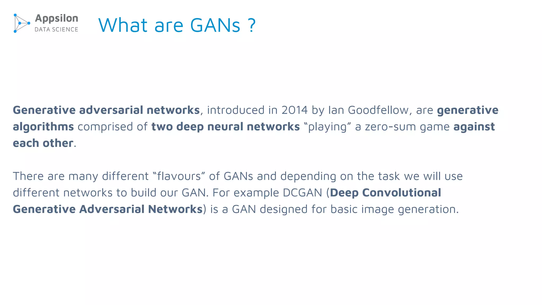 Introduction to Generative Adversarial Networks (GANs) | PDF
