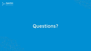 Questions?
 