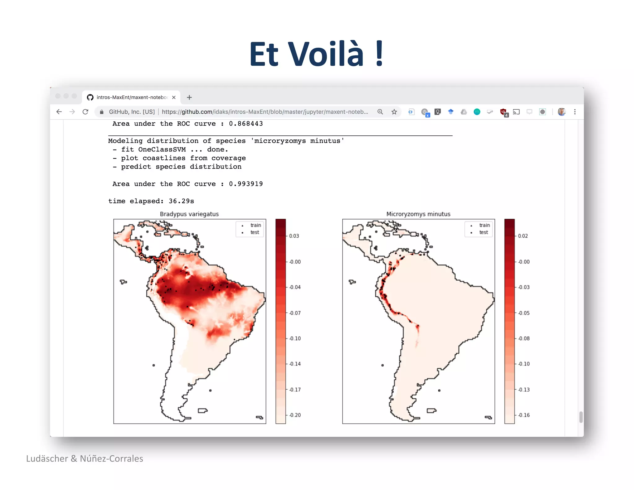 Et	Voilà !
Ludäscher	&	Núñez-Corrales
 