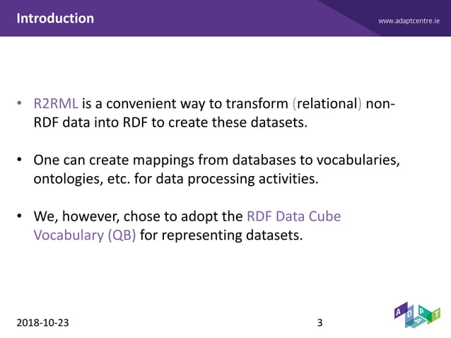 Generating Executable Mappings from RDF Data Cube Data Structure ...