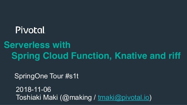 serverless with spring cloud