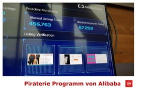 Piraterie Programm von Alibaba
 