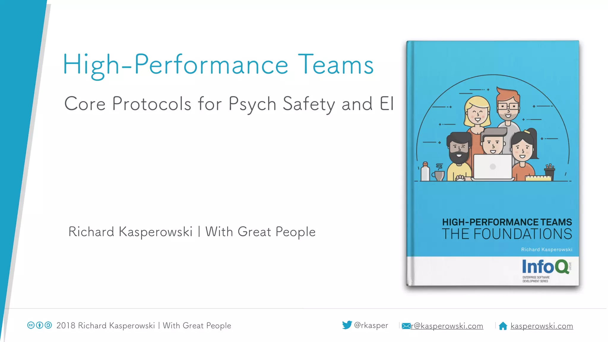 Performance Protocol AgileCamp SF - High-Performance Teams: Core Protocols for Psychological ...