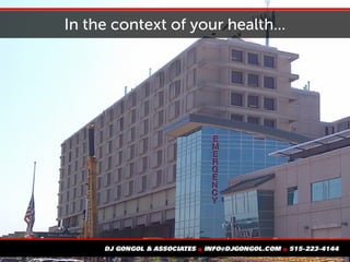 In the context of your health...
 