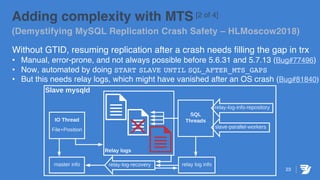Demystifying MySQL Replication Crash Safety | PDF