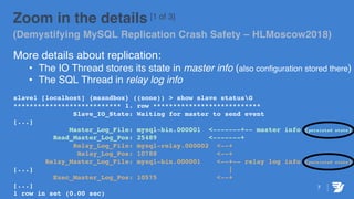 Demystifying MySQL Replication Crash Safety | PPT