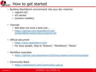 Practical Operation Automation with StackStorm | PPTX