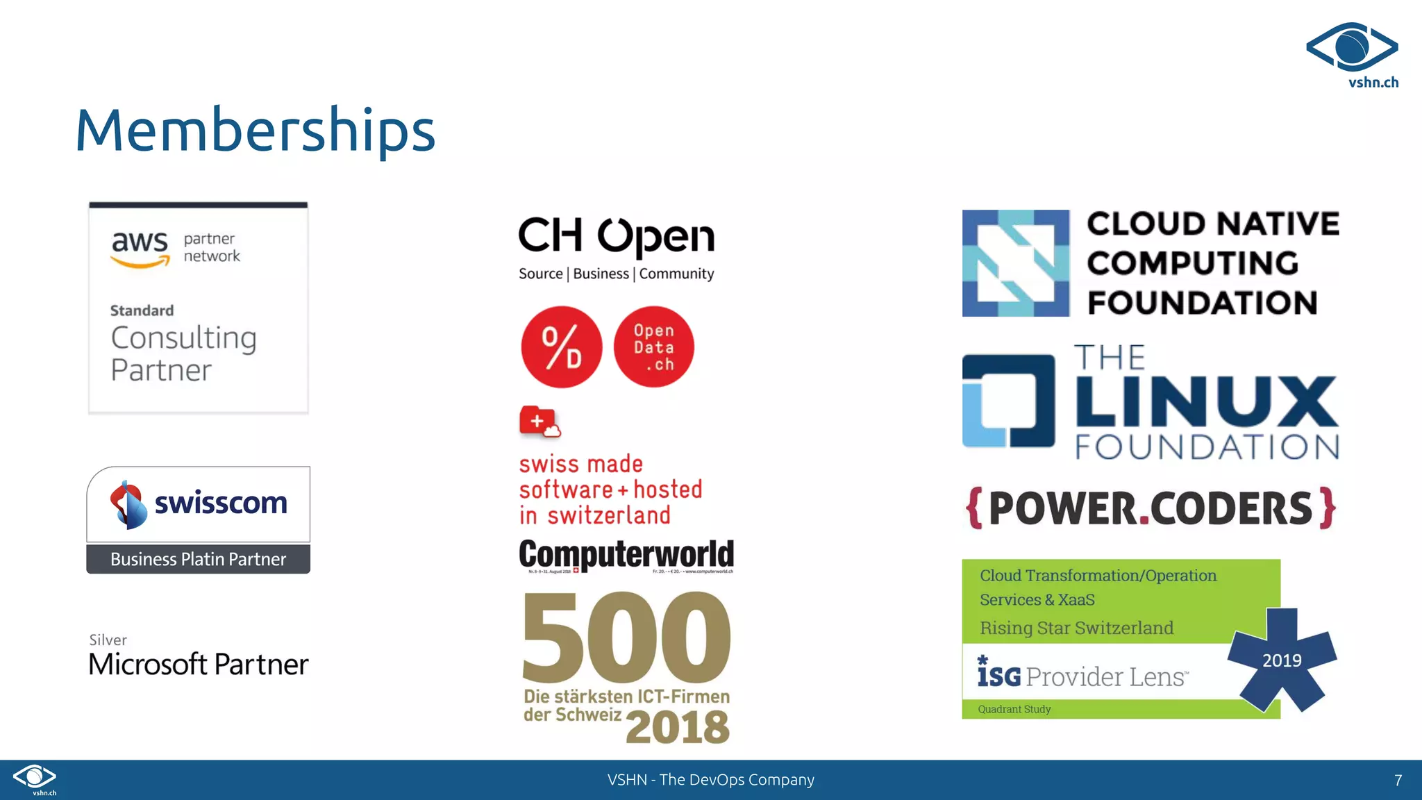 VSHN - The DevOps Company
Memberships
77
 