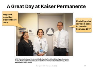 Ted Eytan, MD • February 22, 2018
A Great Day at Kaiser Permanente
14
With Michelle Quiogue, MD (@DrMicheQ) , Family Physi...