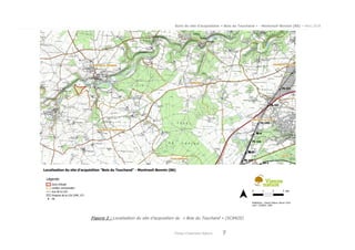 Suivi du site d’acquisition « Bois du Touchand » - Montreuil-Bonnin (86) – Mars 2018
Poitou-Charentes Nature 7
Figure 2 : Localisation du site d’acquisition du « Bois du Touchand » (SCAN25).
 