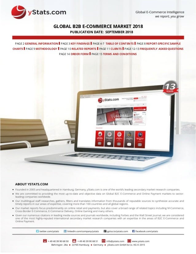 product brochure global b2b