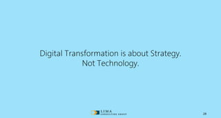 © 2013 Adobe Systems Incorporated. All Rights Reserved. Adobe Confidential.
Digital Transformation is about Strategy.
Not Technology.
28
 