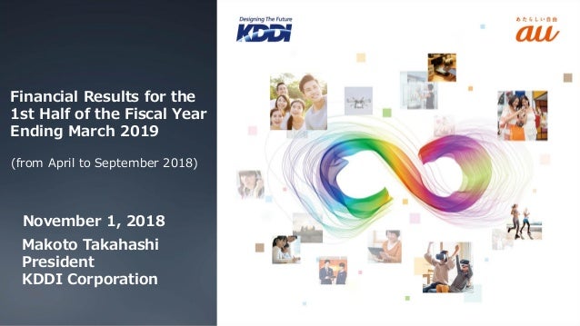 Financial Results For The First Half Of The Fiscal Year Ending March Financial Results For The First Half Of The Fiscal Year Ending March