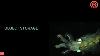 35
OBJECT STORAGE
 