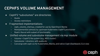 CEPH DAY BERLIN - WHAT'S NEW IN CEPH | PDF